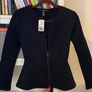 Peplum blazer